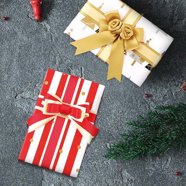 Rzemiosło świąteczne - rolka papieru dekoracyjnego z nadrukiem bożonarodzeniowym - Wianko - 11