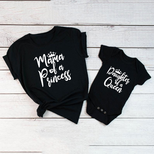 Mama i córka/syn - letnia modna koszulka dziecięca oraz dziewczęce spioszki - idealny zestaw dla rodziny - Wianko - 1