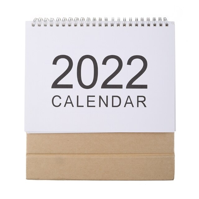 2022 Kalendarz biurkowy, dzienny i miesięczny, angielska cewka, terminarz roczny - Wianko - 3