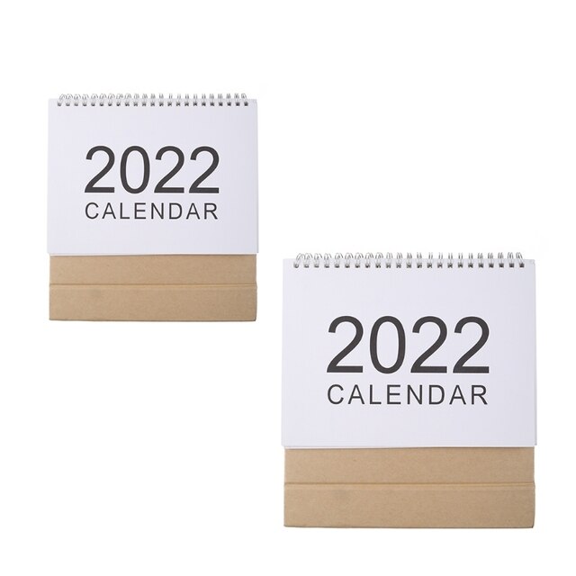 2022 Kalendarz biurkowy, dzienny i miesięczny, angielska cewka, terminarz roczny - Wianko - 1
