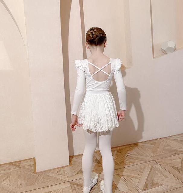 Biała sukienka do tańca dla dziewczynek, księżniczka, rozmiary 4-9T - Wianko - 3