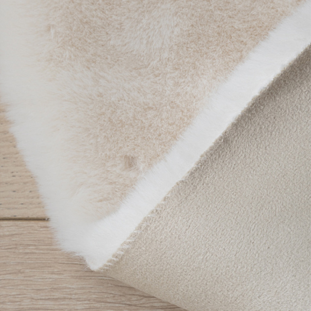 Faux futro okrągłe dywaniki dla dzieci do sypialni i salonu, białe - Wianko - 8