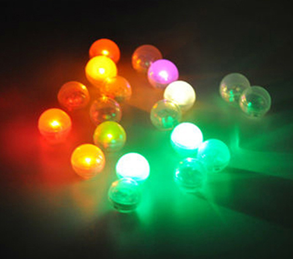 12-częściowy zestaw zasilany bateriami: Perły do dekoracji LED ognikami, w 11 kolorach, na świecące imprezy - Wianko - 9