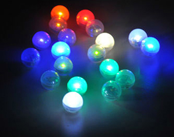 12-częściowy zestaw zasilany bateriami: Perły do dekoracji LED ognikami, w 11 kolorach, na świecące imprezy - Wianko - 10