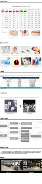 Najlepsze obrączki ślubne dla par - klasyczny design, AAA+ CZ kryształy, srebro 925 - Wianko - 7