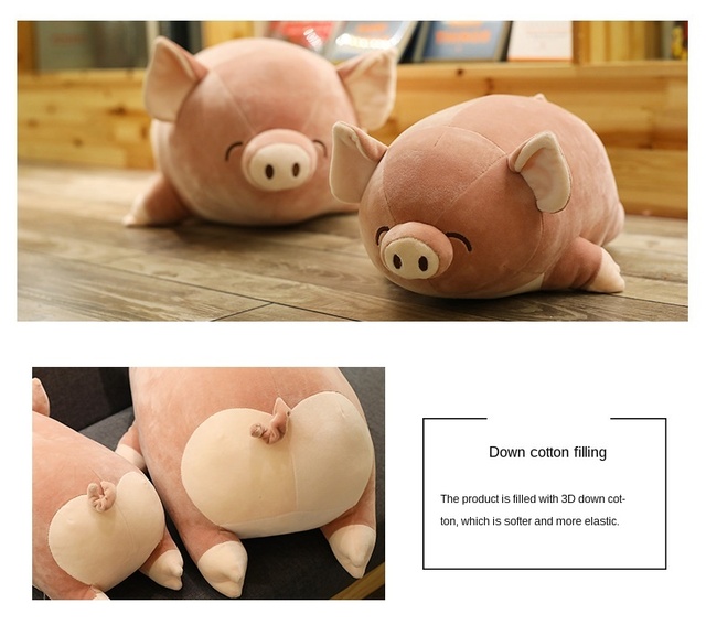 Pluszowa poduszka w kształcie miękkiej bawełnianej świnki - idealny prezent dla dzieci i przyjaciół - Wianko - 14