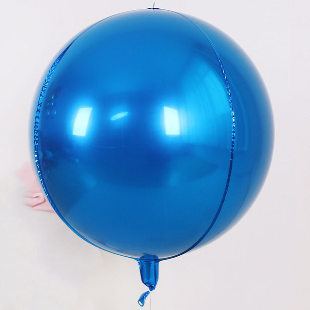 Hurtowa sprzedaż okrągłych aluminiowych balonów z folii aluminiowej o rozmiarach 10/15/18/22 cali - idealne na dekorację ślubną i urodzinową - Wianko - 9