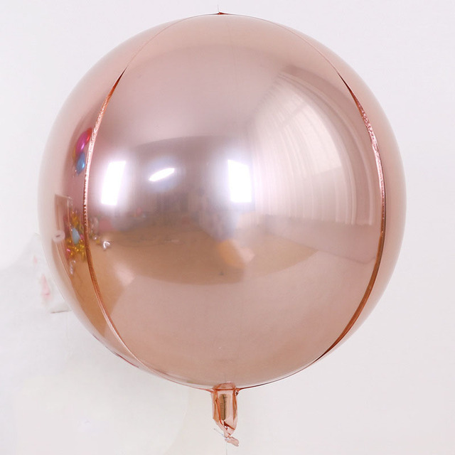 Hurtowa sprzedaż okrągłych aluminiowych balonów z folii aluminiowej o rozmiarach 10/15/18/22 cali - idealne na dekorację ślubną i urodzinową - Wianko - 12
