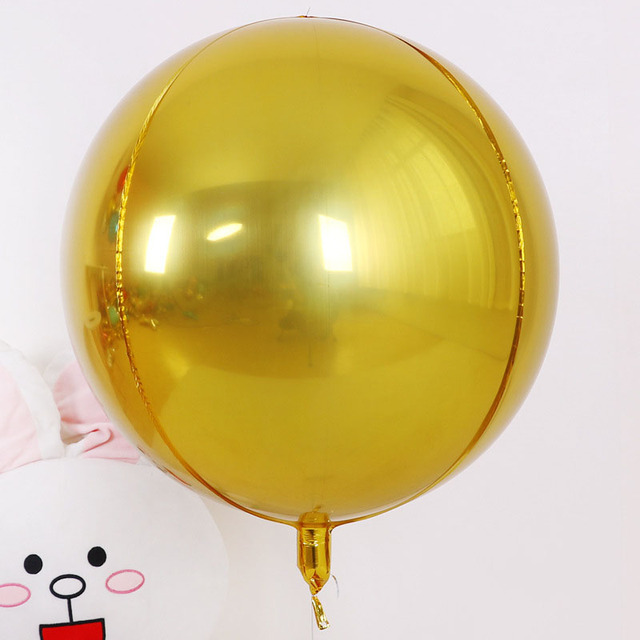 Hurtowa sprzedaż okrągłych aluminiowych balonów z folii aluminiowej o rozmiarach 10/15/18/22 cali - idealne na dekorację ślubną i urodzinową - Wianko - 7