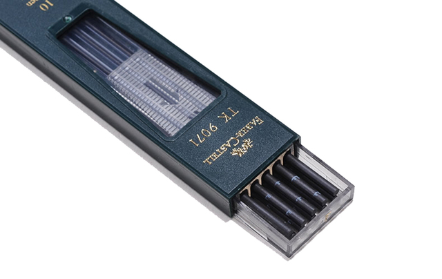 Ołówek automatyczny Faber Castell TK 9071 2.00mm/3.15mm Super polimerowy Premium, mocny, ciemny, gładki - Wianko - 6