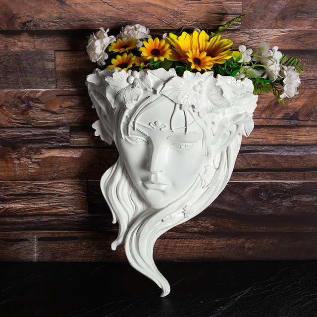 Nordic Athena - dekoracyjny wazon ściany z wisiorkiem, idealny do salonu lub pokoju, dla sukulentów - Wianko - 1