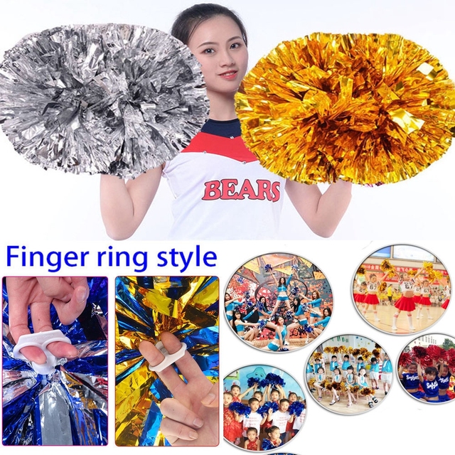 Cheerleaderka pompony konkursowa sukienka w kwiaty 28cm z palec pierścionkiem - Wianko - 4