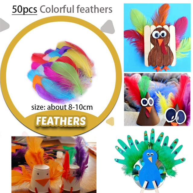 Materiały do tworzenia i rękodzieła dla dzieci: zestaw artystyczny DIY do tworzenia kolaży i zabawek Montessori - Wianko - 4