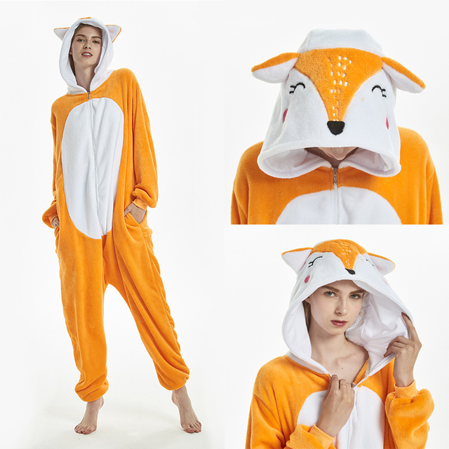 Jednorożec piżama zwierzątka, zima kobiety panda, anime onesie dla dorosłych, kigurumi stitch, licorne, miejsca sypialne, kombinezon - Wianko - 11