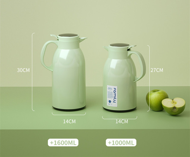 Duży przenośny termos o dużej pojemności - 1,0l/1,6l with intelligent display and temperature control, idealny do kawy i herbaty - Wianko - 6