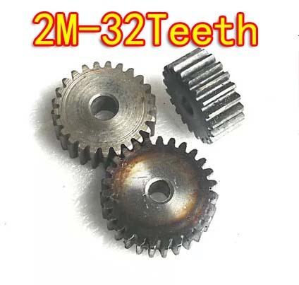 Koło zębate 1 zestaw 1.5M-30T, współczynnik redukcji 1:30, stalowy reduktor przekładni ślimakowej, otwór przekładni 10mm, otwór pręta 10mm - Wianko - 13
