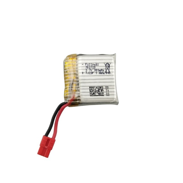 Uaktualnij baterię do dronów Syma X21 / X21w x26 - 3.7 V 380mAh z ładowarką (2 szt.) - Wianko - 6