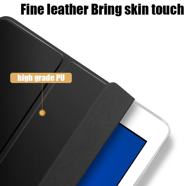 Etui na Tablet Samsung Galaxy Tab A7 Lite 8.7 2021 SM-T220 SM-T225 - skórzane, Trifold, stojak, odporność na wstrząsy - Wianko - 4