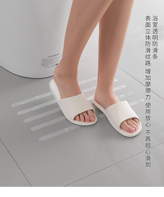 Przykładowy tytuł produktu w sklepie internetowym: Samoprzylepne antypoślizgowe naklejki przezroczyste na schody i wannę łazienkową - Wianko - 1