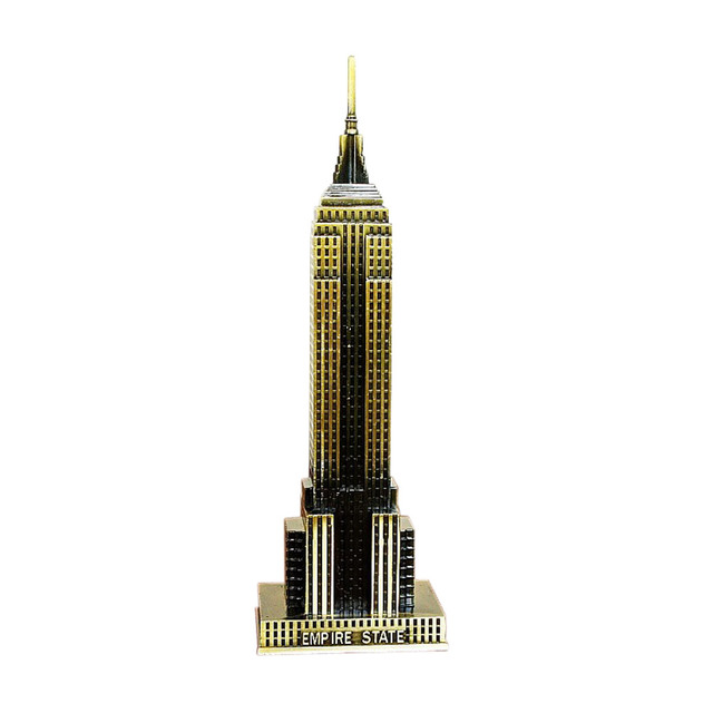 Metalowy model Empire State Building - pamiątka turystyczna i dekoracja wnętrz - Wianko - 6