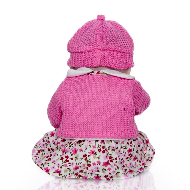 Mini lalka Reborn Babies 11 Cali - pełne silikonowe nadwozie, realistyczne lalki noworodki, dla dziewczynek - Wianko - 4