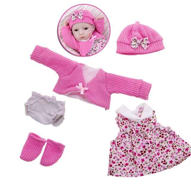 Mini lalka Reborn Babies 11 Cali - pełne silikonowe nadwozie, realistyczne lalki noworodki, dla dziewczynek - Wianko - 9