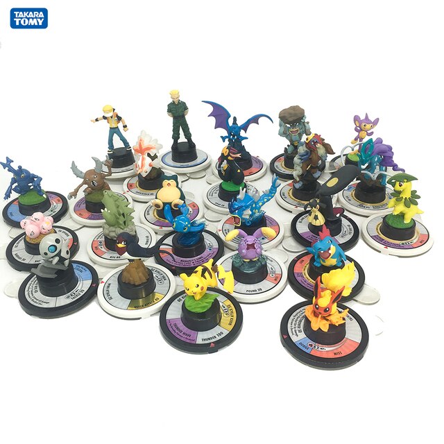 Figurka Pokemon Trading Takara Tomy - gra z rysunkami, z elementami anime, kolekcjonerska, stolik z planszą do gry szachy, walczące kieszonkowe potwory - Wianko - 1