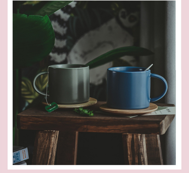 Zestaw 6 sztuk naturalnych drewnianych podkładek okrągłych do kawy, herbaty i innych napojów z matą podkładkową - akacjowe - Wianko - 7