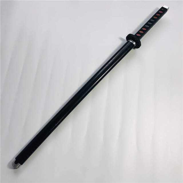Miecz samuraja Demon Slayer Tanjirou Kochou Shinobu 104cm - model 1:1 z diabelskim ostrzem do Cosplay'u - katana ninja z PU - Wianko - 8