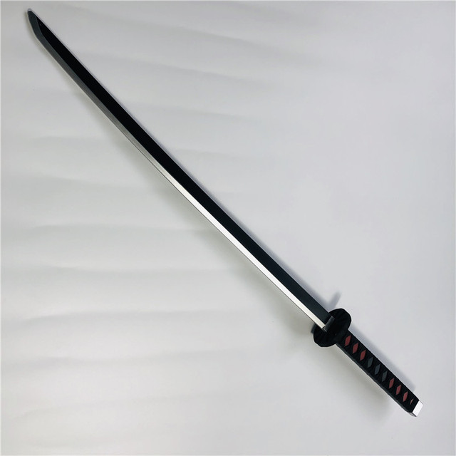 Miecz samuraja Demon Slayer Tanjirou Kochou Shinobu 104cm - model 1:1 z diabelskim ostrzem do Cosplay'u - katana ninja z PU - Wianko - 5