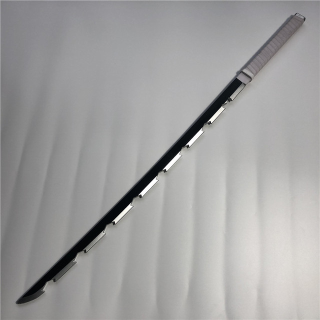 Miecz samuraja Demon Slayer Tanjirou Kochou Shinobu 104cm - model 1:1 z diabelskim ostrzem do Cosplay'u - katana ninja z PU - Wianko - 59