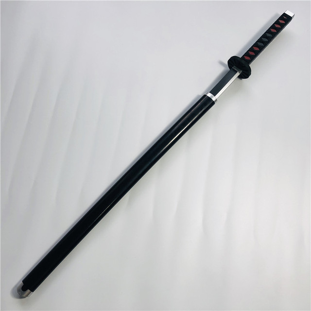 Miecz samuraja Demon Slayer Tanjirou Kochou Shinobu 104cm - model 1:1 z diabelskim ostrzem do Cosplay'u - katana ninja z PU - Wianko - 3