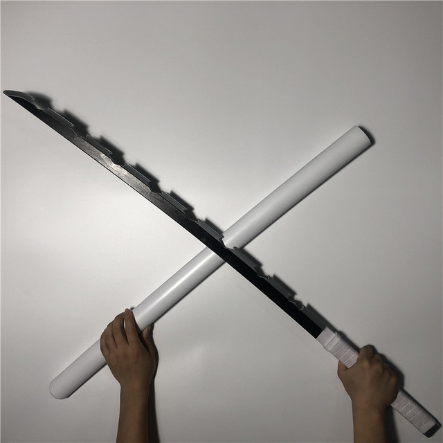 Miecz samuraja Demon Slayer Tanjirou Kochou Shinobu 104cm - model 1:1 z diabelskim ostrzem do Cosplay'u - katana ninja z PU - Wianko - 57