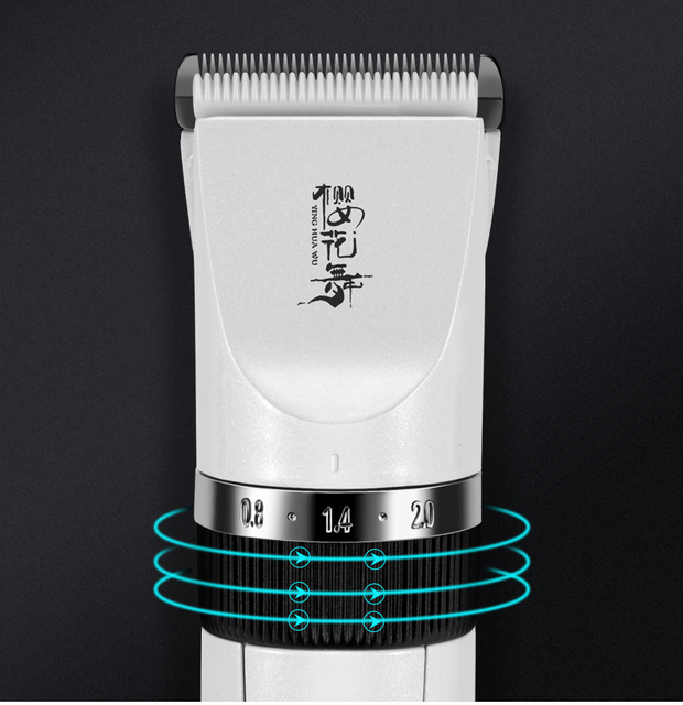 Maszynka do włosów dla psów - małe zwierzę elektryczne nożyce z akumulatorem i cyfrowym wyświetlaczem - Wianko - 9