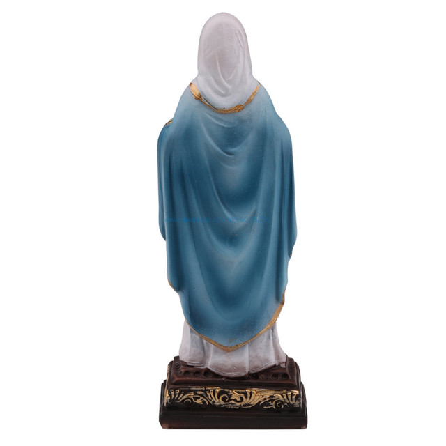 Figurka Serce Maryi Panny - dekoracja stołowa do domu - Wianko - 5