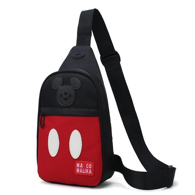 Myszka Mickey - plecak torba płócienna dla dzieci z możliwością noszenia na ramieniu - Wianko - 1