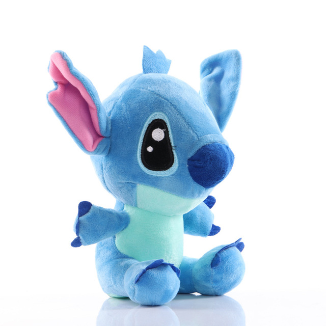 Pluszowa zabawka Lilo Stitch - 2 sztuki (10 cm i 20 cm), słodka, miękka, nadziewana, dla dzieci - Wianko - 3