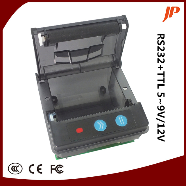 Drukarka panelowa termiczna z wbudowaną mini drukarką paragonów o rozmiarze 58mm (2 cal) z interfejsem RS232 + TTL - Wianko - 3