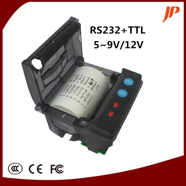 Drukarka panelowa termiczna z wbudowaną mini drukarką paragonów o rozmiarze 58mm (2 cal) z interfejsem RS232 + TTL - Wianko - 2