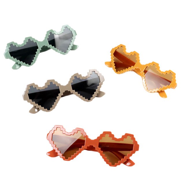 Okulary przeciwsłoneczne dla dzieci LOVE Heart, polaryzacyjne, elastyczne, ochronne - Wianko - 6