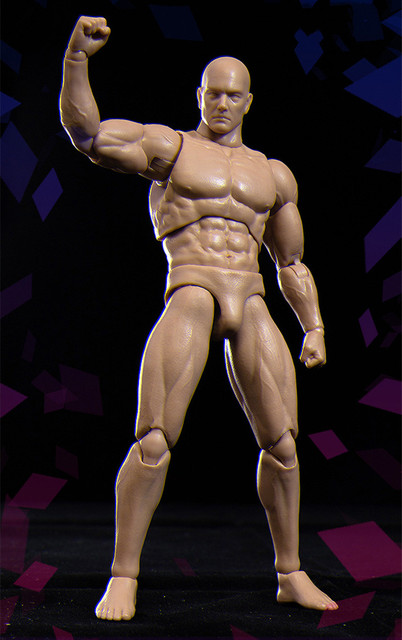 Figurka mężczyzny Testman Muscleman Hobbist Dummy skala 1/12 6 - Wianko - 15