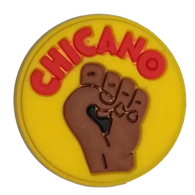 5 magnesów na lodówkę z PCW Chicano czarny - siła dziewczyn, pamiątka prezenty - Wianko - 2