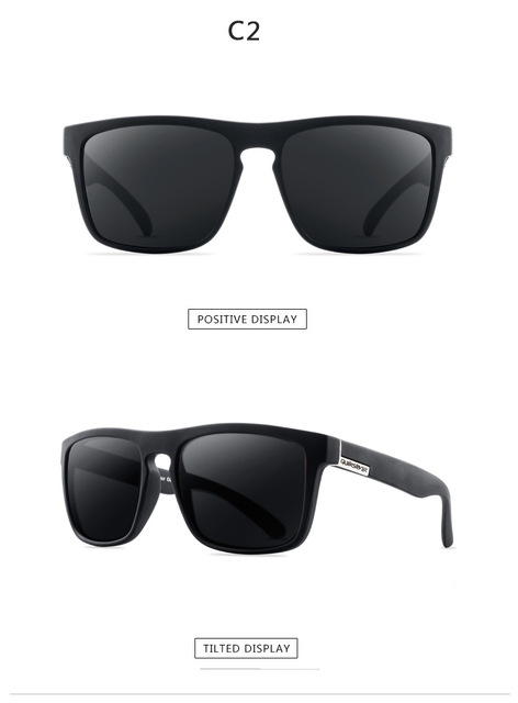 Męskie spolaryzowane okulary przeciwsłoneczne UV400 do wędkarstwa, jazdy outdoor, kempingu i wędrówek - Wianko - 8