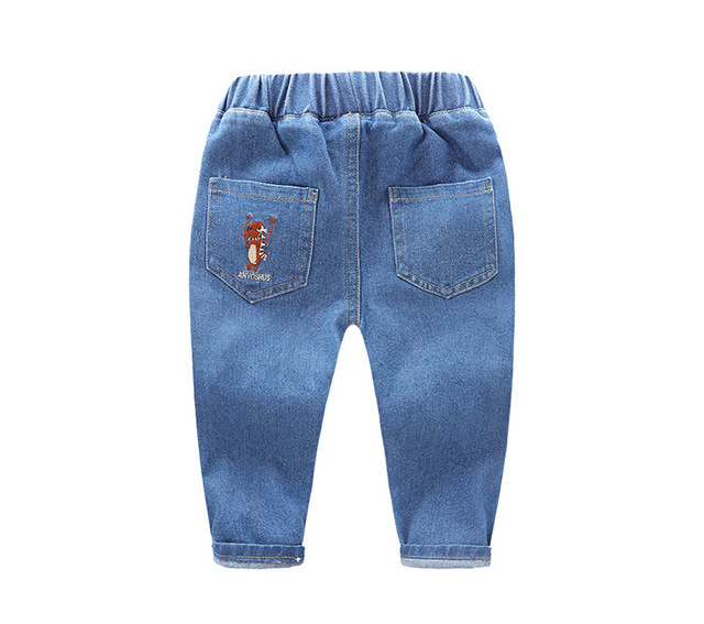 Spodnie Dżinsowe dla Chłopców - Gorąca Jesienna Propozycja (1-5 lat) - Wianko - 5