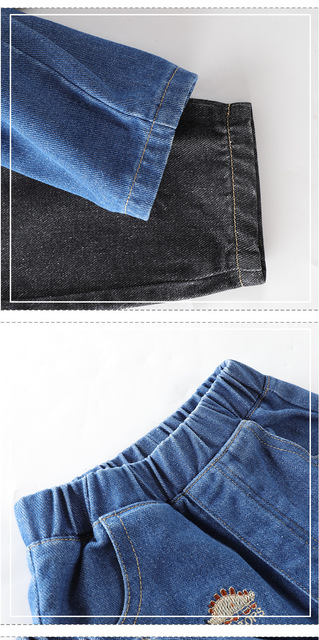 Spodnie Dżinsowe dla Chłopców - Gorąca Jesienna Propozycja (1-5 lat) - Wianko - 10