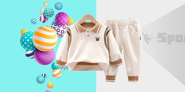 Nowa wiosna-jesień zestawu odzieży dla dzieci w wieku od 1 do 5 lat - casual, 2 sztuki: bluzka i spodnie w drukowane wzory chłopięce - Wianko - 1