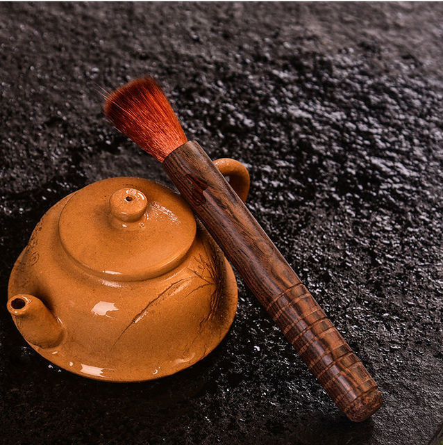 Szczotka do herbaty z uchwytem w kształcie rogu Kung Fu - Wianko - 19