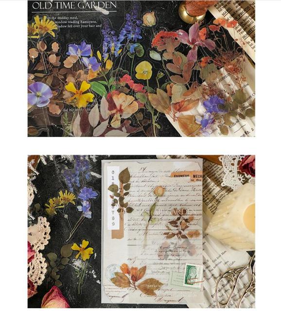 Naklejki DIY z kwiatowymi wzorami - 12 paczek, idealne dla studentów, dzieci i miłośników plannerów oraz albumów pamiątkowych - Wianko - 7
