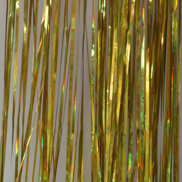 Kurtyna deszczowa 2m - kolorowe światła, idealna dekoracja na urodziny i wesele - Wianko - 3