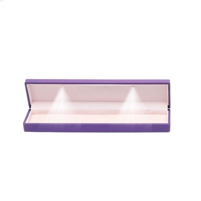 LED Light Velvet pudełko na biżuterię JAVRICK 2018 - Wianko - 11